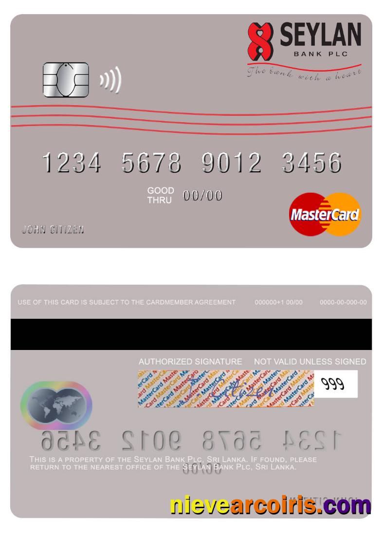 Sri Lanka Seylan Bank Plc mastercard